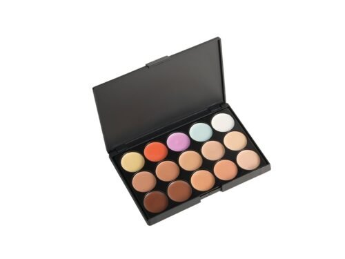 Concealer & Corrector Palette | Satin Matte Finish | Full Coverage | 15 Shades | Skin Friendly Formulation