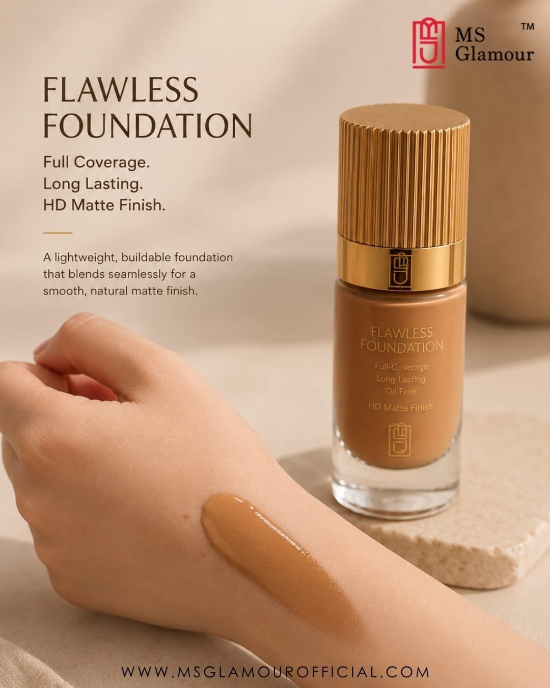 MS Glamour Foundation - Shade 06