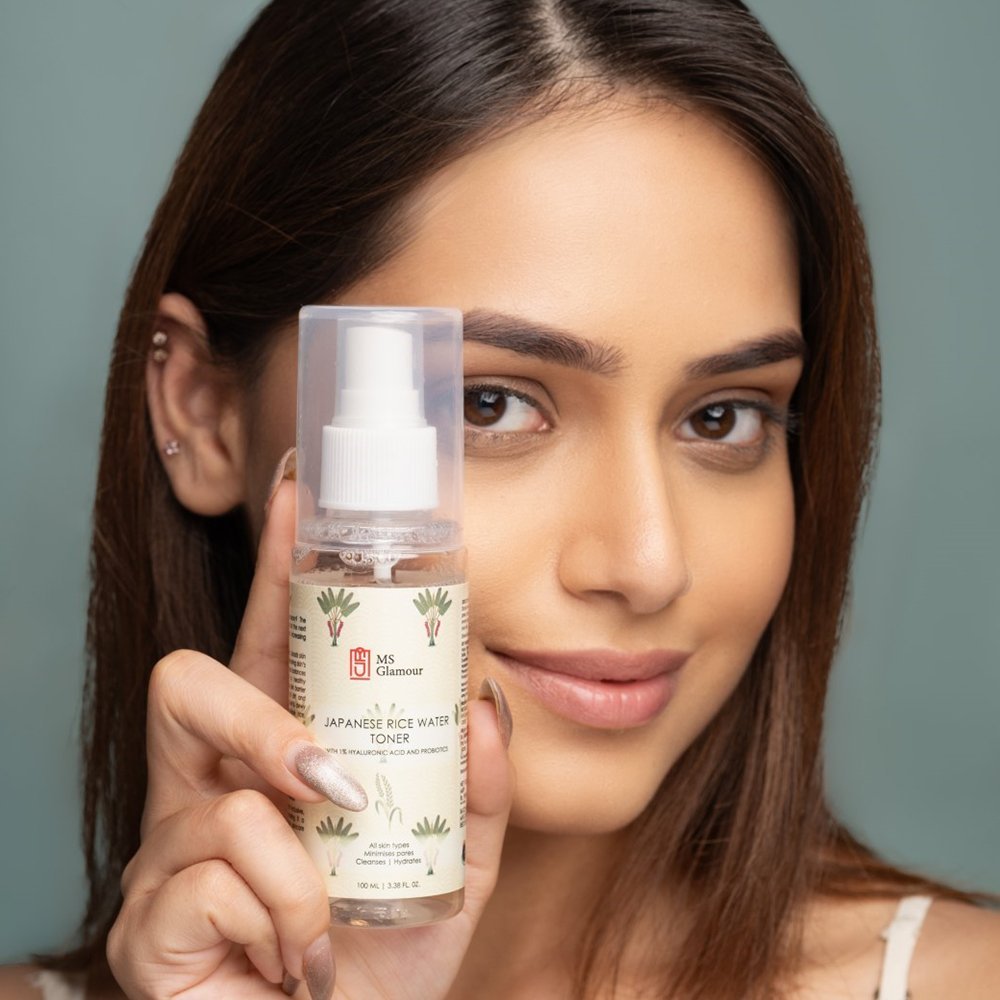 Japanese Rice Water Toner | With 1% Hyaluronic Acid & Probiotics